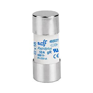 22x58mm 50A Ultra-Rapid (gR) Kartu� Sigorta 492037 DF