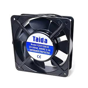 120x120x38mm 230VAC Kare Fan TAIDA