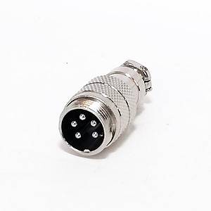 16MF-5A 5 Pinli Seyyar Erkek Metal Konnekt�r.