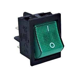 Geni� Pano Anahtar� Ye�il I��kl� A14B1Y11 EMAS