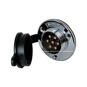 7 Pinli Makine Erkek Metal Konnekt�r 25M-7E MAOJWEI