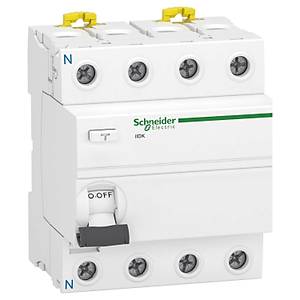 A9R50425 4x25A 30mA AC Tip Kaçak Akım Koruma Rölesi SCHNEIDER