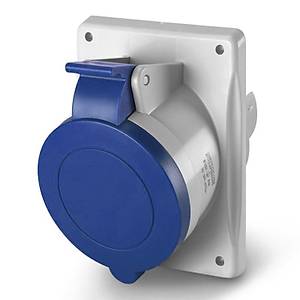 3x16A CEE Norm Monofaze E�ik Makine Prizi 413.1663 SCAME