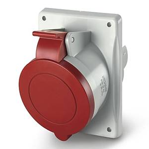 5x16A CEE Norm Trifaze E�ik Makine Prizi 413.1667 SCAME