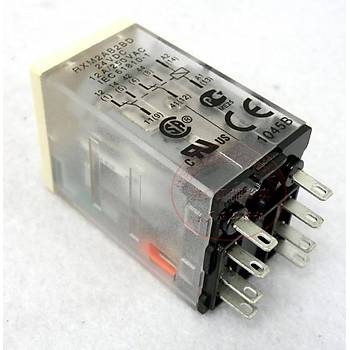 RXM2AB2P7 230VAC Ledli 12A 2CO (DPDT) Kontakl 8 Pinli Genel Amal Zelio G Rlesi SCHNEIDER