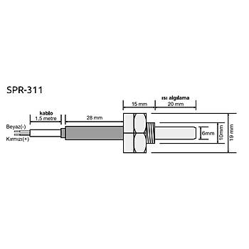 SPR-311 PTC Isı Kontrol Probu (Sıvı Tipi) TENSE