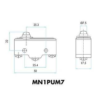 MN1PUM7 Kalın Kısa Metal Pimli Asal Siviç EMAS