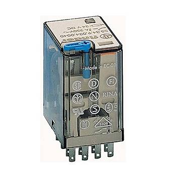 55.34 12VDC 7A 4CO (4PDT) Kontakl Genel Amal Rle FINDER