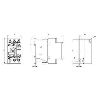 3RT2026-1BB40 11 KW 24VDC Bobinli Sirius Kontaktr SIEMENS