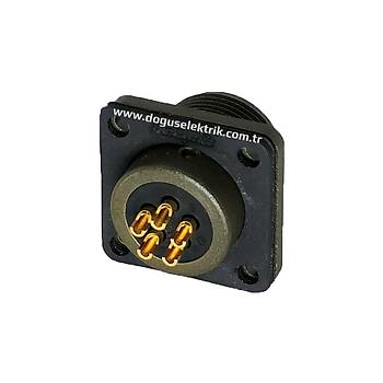 5 Pinli Askeri Tip Makine Erkek Konnektr 3102-14-5P MAOJWEI
