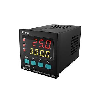ET4420-230VAC 48x48mm Dijital Isı Kontrol Cihazı (Termostat) ENDA