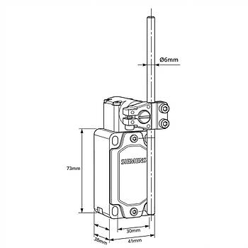 3SE2120-1W �ubuk Kollu Limit Switch SIEMENS
