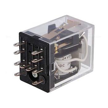 MY2K 24VDC  2CO (DPDT) Kontakl ift Bobinli (Latch) Rle OMRON