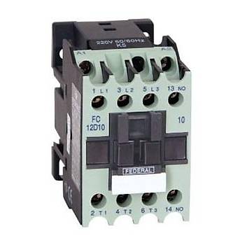 FC-12D10 220VAC 5,5 KW 1NA 3 Kutuplu Kontaktr FEDERAL
