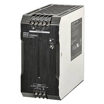 S8VK-C24024 24VDC 10A Ray Tipi Güç Kaynağı OMRON