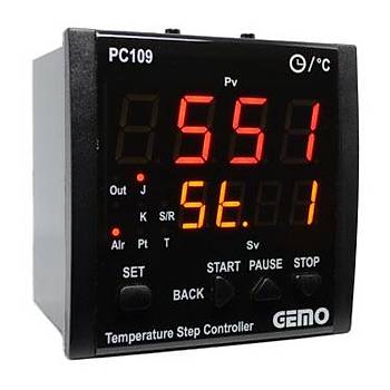 PC109-230VAC-R 230VAC PID Scaklk Adm Kontrol Cihaz (Rle kl) GEMO