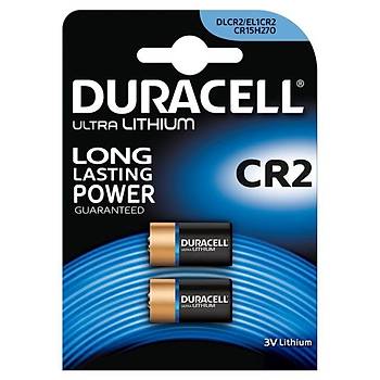 CR2 3V Lityum Foto Pil (2'li Paket) DURACELL