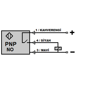 MM-S8-PA M8 PNP/NO Manyetik Sensr MEFA
