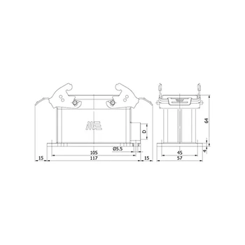 403106S 6x35A Duvar Prizi METE ENERJ�