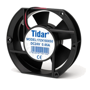 172x150x50mm 24VDC Kare Fan TIDAR