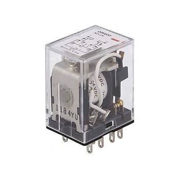 MY2K 24VDC  2CO (DPDT) Kontakl ift Bobinli (Latch) Rle OMRON