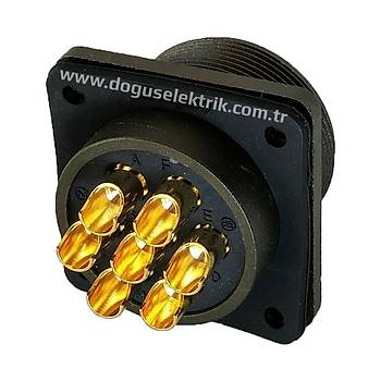 7 Pinli Askeri Tip Makine Erkek Konnektr 3102-24-10P MAOJWEI