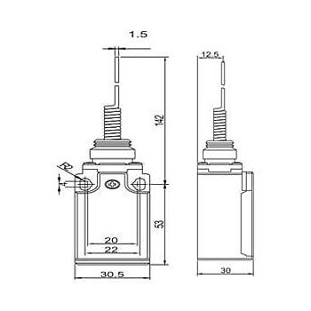 GLS-161 Telli ok Ynl Limit Switch GWEST