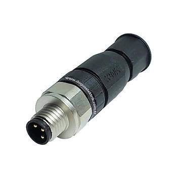 M8 3 Pinli Dz Tip Erkek Sensr Konnektr 42-00009 CONEC