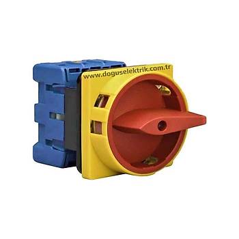 KG100 T203/01E 3x100A Kilit Mekanizmal Emniyet Pako alteri Kraus & Naimer