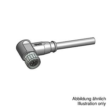 M8 4 Pinli 2m Kablolu 90 Derece Konnektr 42-10048 CONEC