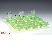 Zicco ZCP 679 Shot servis tepsisi, akrilik, kare