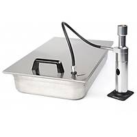 100% Chef Gastronorm Top 1/1 with valve for smoker