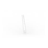 100% Chef Straight Glass Straw, 20cm, 24 adet