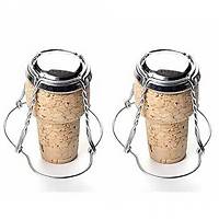 100% Chef Champagne Caps, Silver, 100 adet