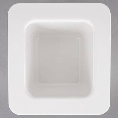 Cambro 66CF148 ColdFest 1/6 Size White Food Pan