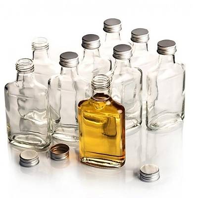 100% Chef Speakeasy Hip Flask, 200 ml, 24 adet