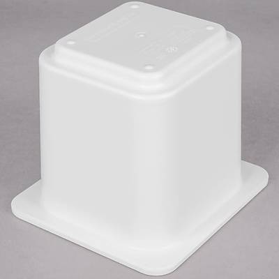 Cambro 66CF148 ColdFest 1/6 Size White Food Pan