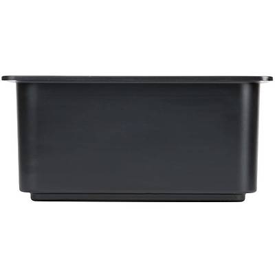 Cambro 36CF110 ColdFest 1/3 Size Black Food Pan