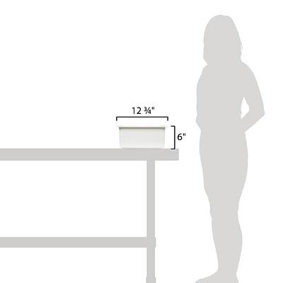 Cambro 36CF148 ColdFest 1/3 Size White Food Pan