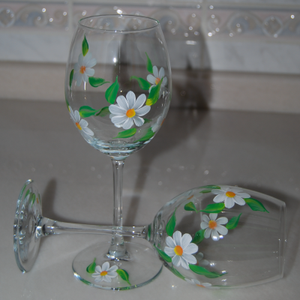 Papatyalar Temal� Kadehler