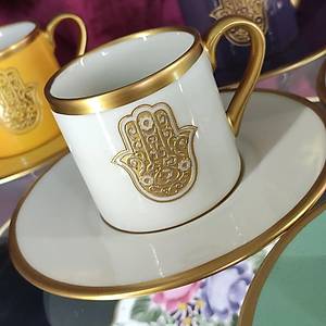 El Boyama Porselen Fatma Ana Kahve Fincan�