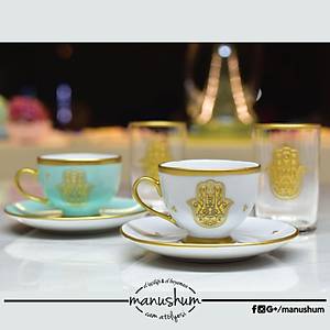 El Boyama Porselen Fatma Ana Kahve Fincan�