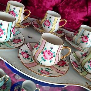 El Boyama Porselen Osmanl� Saray Fincan�