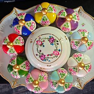 Limoges Kapakl� Yuvarlak �ekerlik