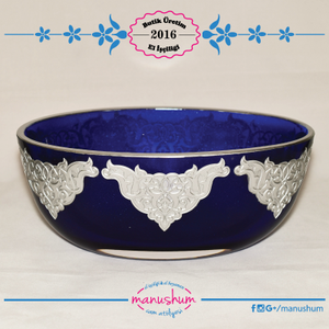 Barok Desenli Platin Mini Gondol