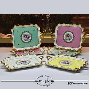 6 Ki�ilik Ayakl� Tepsi