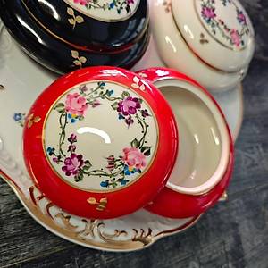 Limoges Kapakl� Yuvarlak �ekerlik