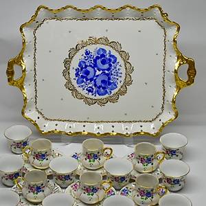 6 Ki�ilik Ayakl� Tepsi