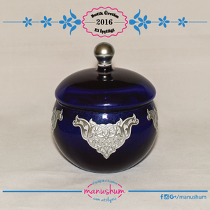 Barok Desenli Platin �ekerlik