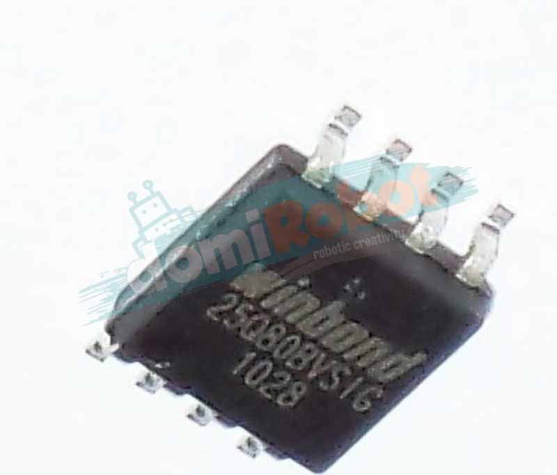 10 Pezzi W25Q80BLSVIG - IC FLASH 8M SPI 80MHz 8VSOP Nuovi - Foto 2